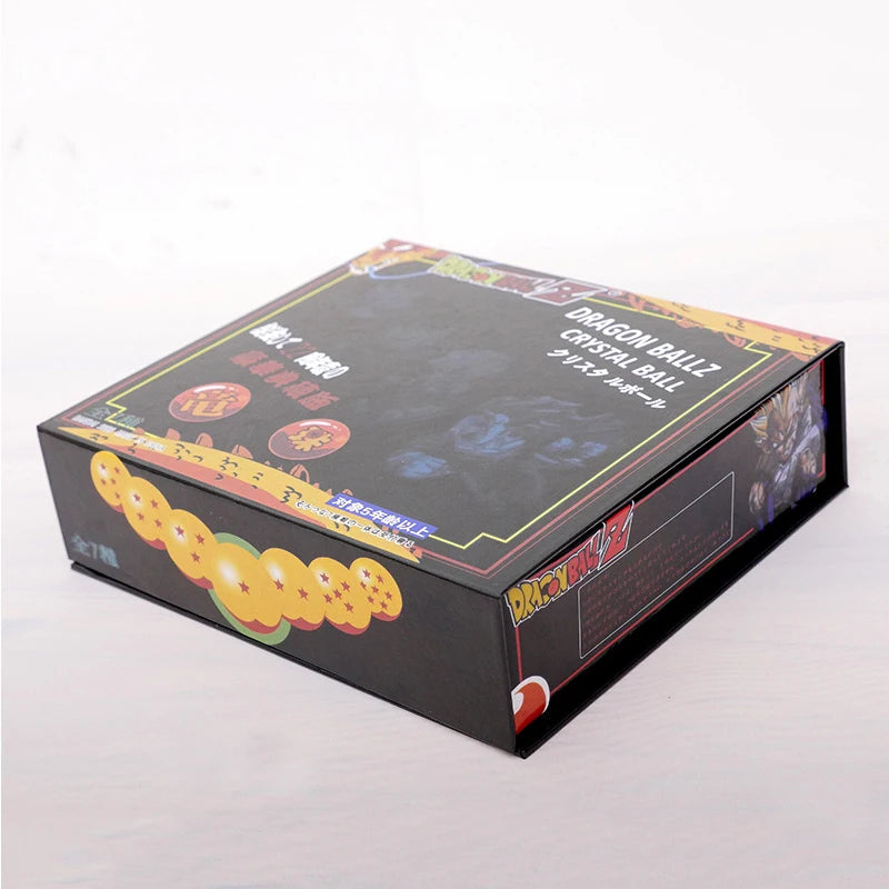 ✨ Set de 7 Bolas de Dragón Z de Cristal (3,5 cm) | Colección Shenron Anime 1:1 – Figuras de Acción y Regalo Perfecto para Fans