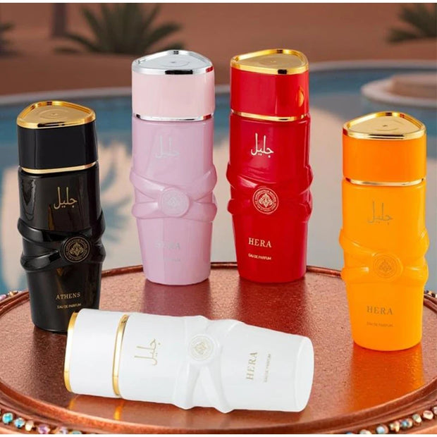 Perfume árabe de lujo unisex – Eau de Parfum en spray con notas florales, frutales y orientales especiadas, aroma gourmand con toque de almizcle