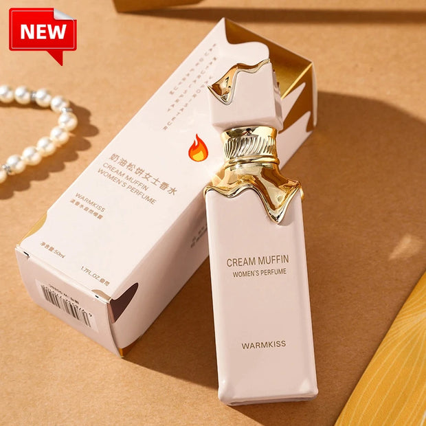 🌸 **Perfume Árabe Unisex Aroma Muffin de Crema — Fragancia Floral y Afrutada de Larga Duración | Spray Corporal Neutro para Uso Diario**
