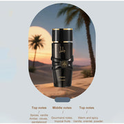 Perfume árabe de lujo unisex – Eau de Parfum en spray con notas florales, frutales y orientales especiadas, aroma gourmand con toque de almizcle