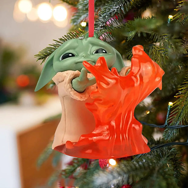 🎄Muñeco de Dibujos Animados para Árbol de Navidad