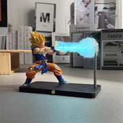 ⚡ Lámpara de Noche DRAGON BALL · Son Goku Kamehameha · Luz LED Decorativa para Escritorio y Habitación 🌙