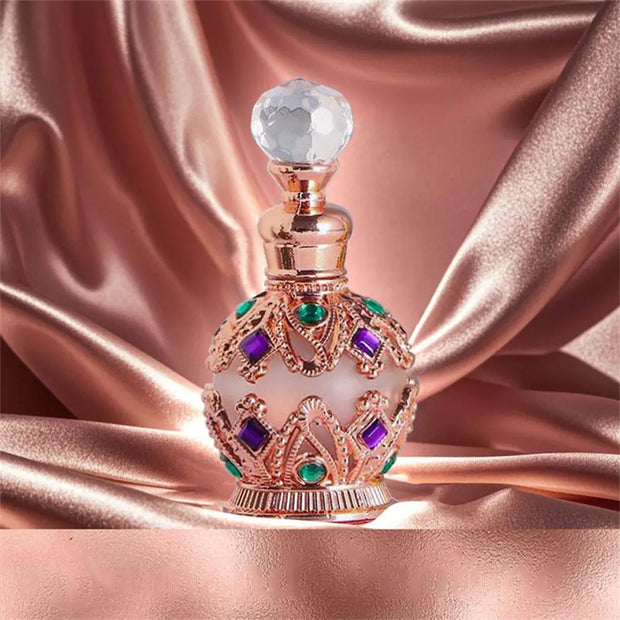 Perfume árabe exótico para mujer con feromonas, bouquet floral de rosa, jazmín y vainilla, fragancia intensa y duradera