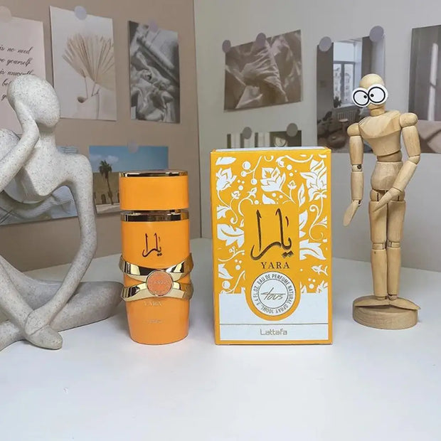 🌸 **Perfume Yara Eau de Parfum Unisex 100 ml — Fragancia Árabe de Larga Duración con Toques de Feromonas | Aroma Asad, Elegante y Atractivo para Hombre y Mujer**