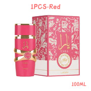 Perfume Yara Original 100 ml Unisex – Eau de Parfum Árabe de Alta Calidad, Fragancia Duradera con Feromonas y Aroma Ligero en Spray