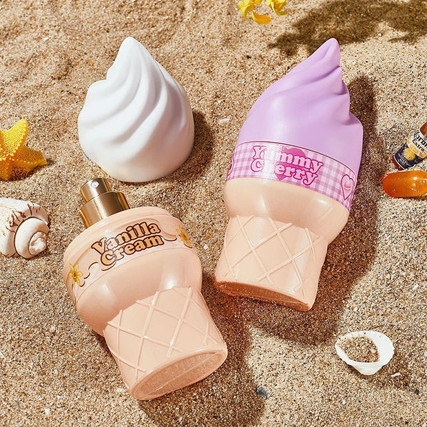 Perfume para Mujer Ice Cream Sweet 60 ml – Fragancia Floral Fresca y Dulce, Larga Duración, Eau de Toilette Charming Date