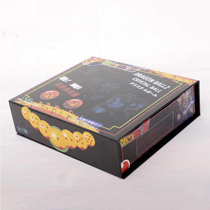 ✨ Set de 7 Bolas de Dragón Z de Cristal (3,5 cm) | Colección Shenron Anime 1:1 – Figuras de Acción y Regalo Perfecto para Fans