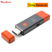 📡 Transmisor y Receptor HDMI Inalámbrico 1080p – Extensor de Pantalla hasta 50 m para PC, Cámara y TV