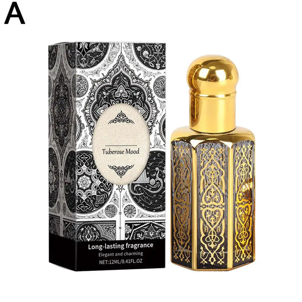 Perfume árabe exótico para mujer con feromonas, bouquet floral de rosa, jazmín y vainilla, fragancia intensa y duradera