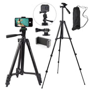 📸 Trípode Universal 3120 de 100 cm – Ligero y Ajustable para Móvil y Cámara DSLR