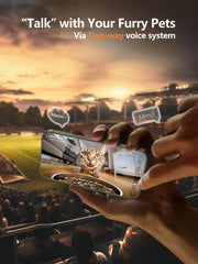 🐾 Dispensador Automático de Comida con Cámara y WiFi – Control Inteligente por App Tuya para Gatos y Perros