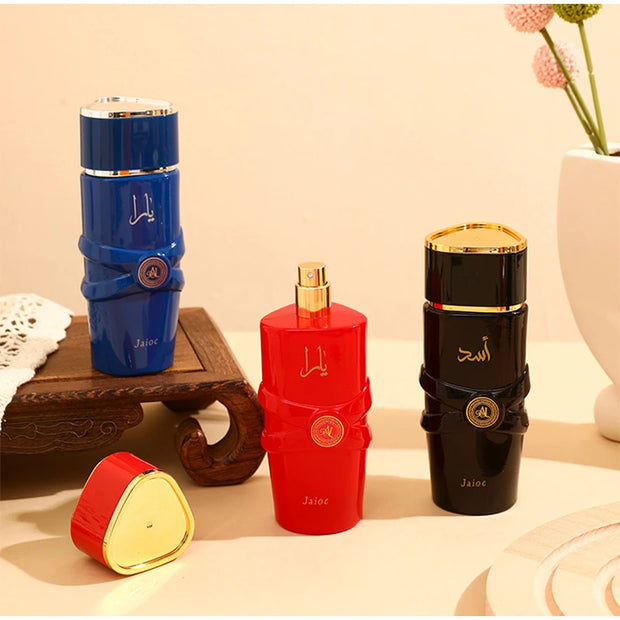 Perfume árabe de lujo unisex – Eau de Parfum en spray con notas florales, frutales y orientales especiadas, aroma gourmand con toque de almizcle