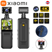 📸 **Cámara de Bolsillo Xiaomi 8K HD 2025 — Portátil, Rotación 180°, Visión Nocturna y Grabación Profesional para Deportes al Aire Libre**