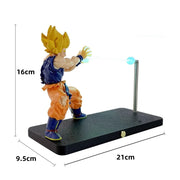 ⚡ Lámpara de Noche DRAGON BALL · Son Goku Kamehameha · Luz LED Decorativa para Escritorio y Habitación 🌙