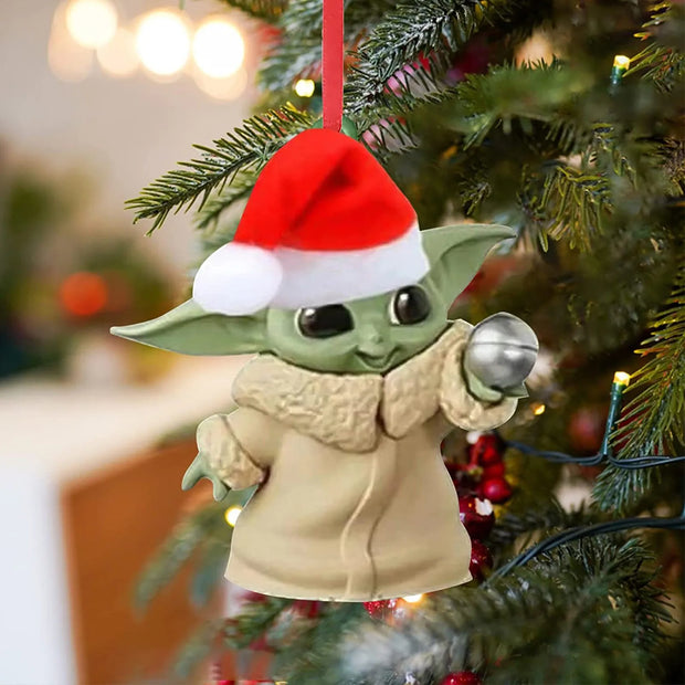 🎄Muñeco de Dibujos Animados para Árbol de Navidad