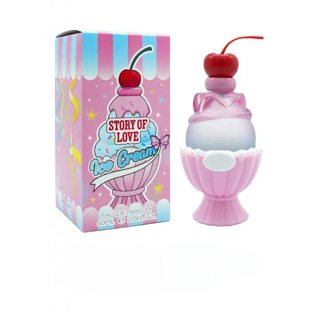 Perfume para Mujer Ice Cream Sweet 60 ml – Fragancia Floral Fresca y Dulce, Larga Duración, Eau de Toilette Charming Date