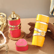 Yara EDP 100 ml para mujer / Asad EDP 100 ml para hombre – Perfumes árabes de larga duración con notas florales y amaderadas, ideales para regalo