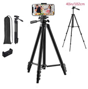 📸 Trípode Universal 3120 de 100 cm – Ligero y Ajustable para Móvil y Cámara DSLR