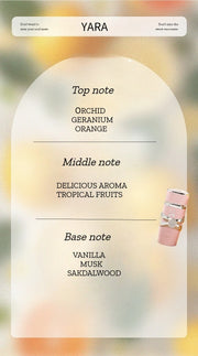 Yara EDP 100 ml para mujer / Asad EDP 100 ml para hombre – Perfumes árabes de larga duración con notas florales y amaderadas, ideales para regalo