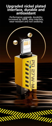 ⚡ Cable de Carga Rápida 4 en 1 Mecha PD 27W / 65W | Multi Puerto USB Tipo-C – Compatible con iPhone 15, Samsung y Xiaomi