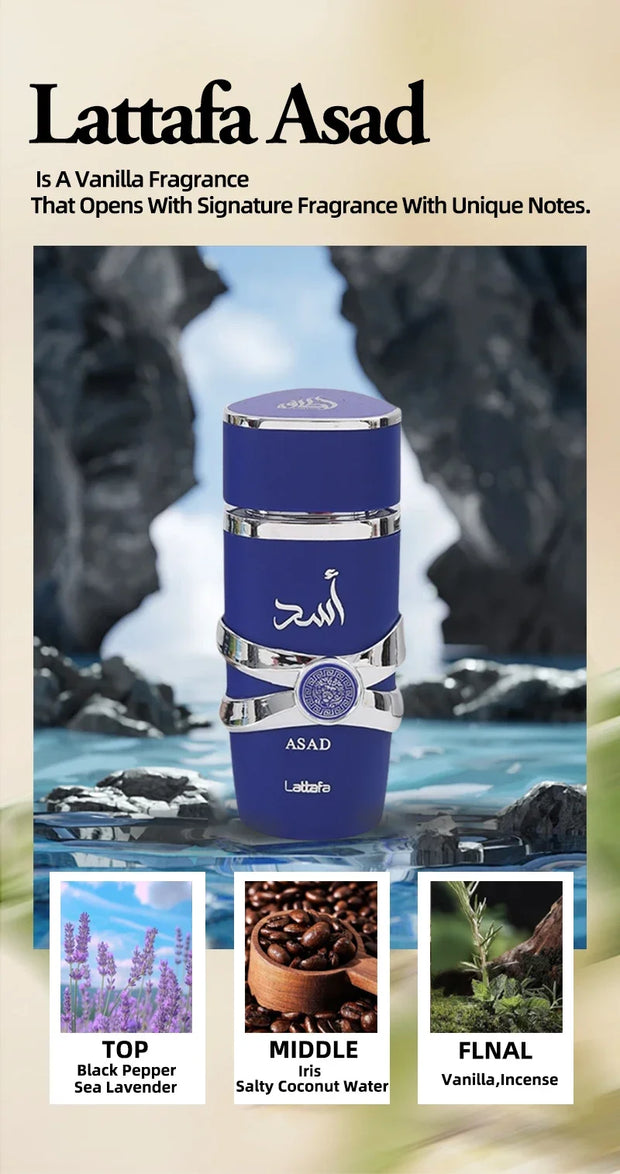 Perfume Yara Original 100 ml Unisex – Eau de Parfum Árabe de Alta Calidad, Fragancia Duradera con Feromonas y Aroma Ligero en Spray