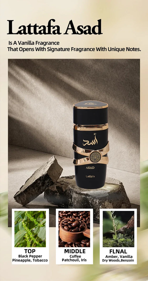 Perfume Yara Original 100 ml Unisex – Eau de Parfum Árabe de Alta Calidad, Fragancia Duradera con Feromonas y Aroma Ligero en Spray