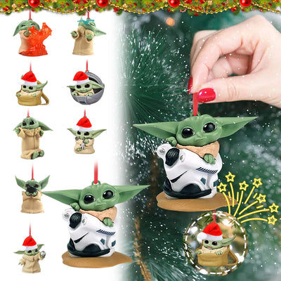 🎄Muñeco de Dibujos Animados para Árbol de Navidad