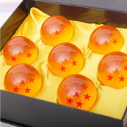 ✨ Set de 7 Bolas de Dragón Z de Cristal (3,5 cm) | Colección Shenron Anime 1:1 – Figuras de Acción y Regalo Perfecto para Fans