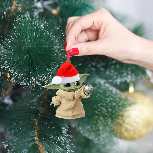 🎄Muñeco de Dibujos Animados para Árbol de Navidad