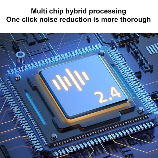 Micrófono de Solapa Inalámbrico Profesional · 50 m de Alcance · 40 h de Batería + Estuche de Carga