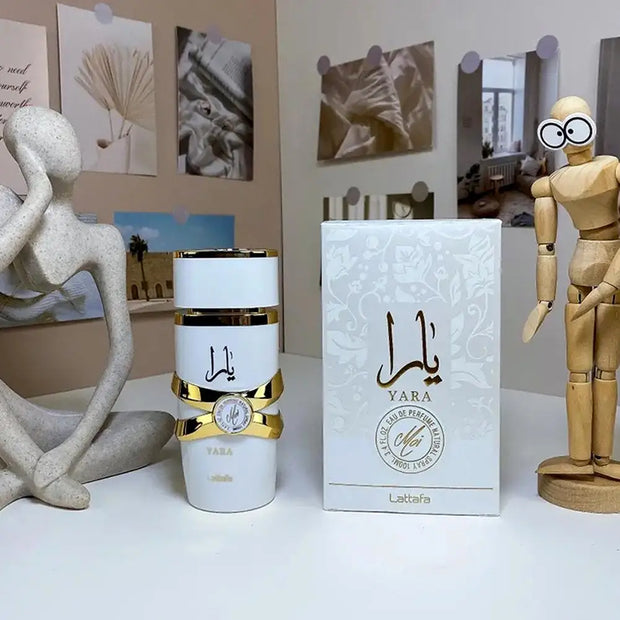 🌸 **Perfume Yara Eau de Parfum Unisex 100 ml — Fragancia Árabe de Larga Duración con Toques de Feromonas | Aroma Asad, Elegante y Atractivo para Hombre y Mujer**