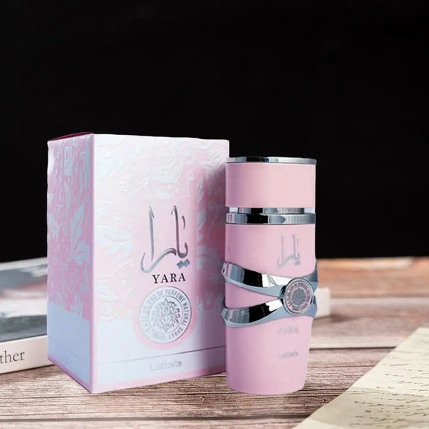 🌸 **Perfume Yara Eau de Parfum Unisex 100 ml — Fragancia Árabe de Larga Duración con Toques de Feromonas | Aroma Asad, Elegante y Atractivo para Hombre y Mujer**