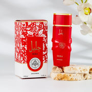 Perfume árabe de lujo unisex – Eau de Parfum en spray con notas florales, frutales y orientales especiadas, aroma gourmand con toque de almizcle