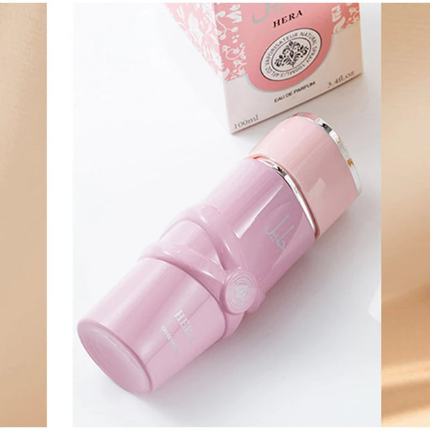 Perfume árabe de lujo unisex – Eau de Parfum en spray con notas florales, frutales y orientales especiadas, aroma gourmand con toque de almizcle