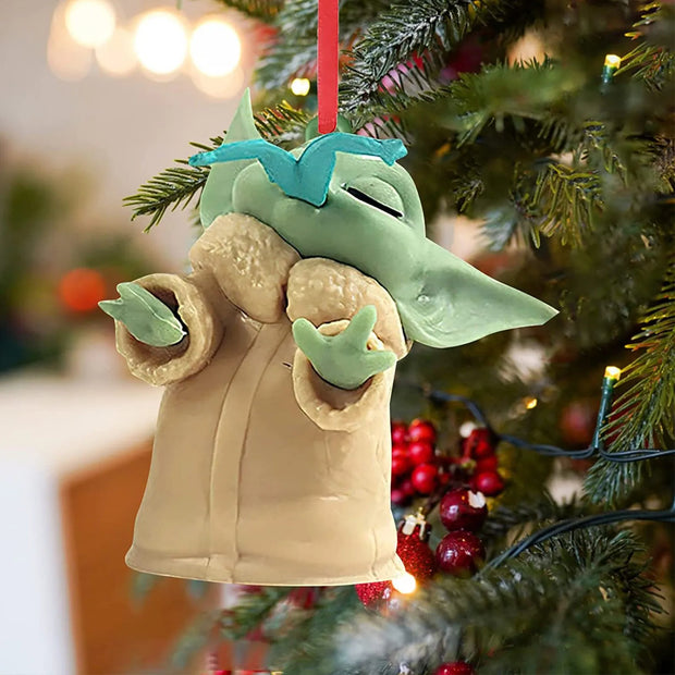 🎄Muñeco de Dibujos Animados para Árbol de Navidad